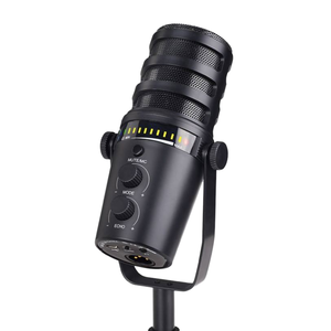 Microphone dynamique à condensateur USB filaire professionnel pour <span class=keywords><strong>studio</strong></span>, streaming en direct, enregistrement de podcasts, jeux - Product Image 1