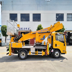 Camion nacelle télescopique Isuzu ELF 33m pour travaux d'entretien utilitaire - Product Image 2