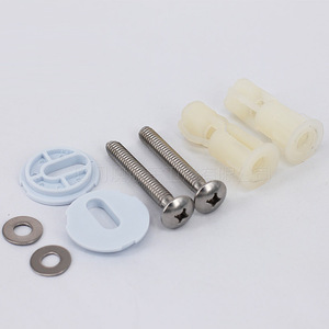 Aojiele – boulon d'expansion pour siège de toilette, en acier inoxydable 304, avec écrou en plastique, bouchon de fixation pour plaque de siège de toilette - Product Image 3