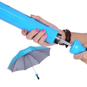 Parapluie publicitaire en forme de bouteille de vin de 21 pouces pour la vente en gros, avec logo - Product Image 3