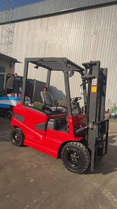 4 ton elektrische heftruck met 4WD hydraulische/elektrische zijverschuiving, zwaar transport voor ruig terrein - Product Image 3