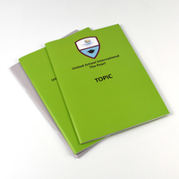 Cahier de composition scolaire personnalisé A5, cahier d'exercices avec design de couverture personnalisé pour les étudiants