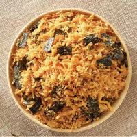 3A Crackers aux algues 150g |   Snacks croustillants au nori prêts à consommer |   Parfait pour les sushis, les boulettes de riz, les gâteaux et la pâtisserie maison avec des mèches de porc