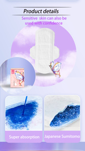 Serviettes hygiéniques jetables 240 mm, 9 pièces, serviettes hygiéniques féminines, hygiène féminine, OEM, serviettes hygiéniques jetables pour femmes - Product Image 3