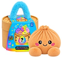 Mainan Squishy Pangsit Plush Baru Kawaii, Penghilang Stres dengan Keranjang Kukus, Lembut, Slow Rising, Sensorik, Blind Box