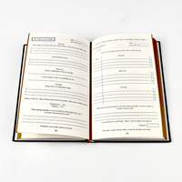 Carnet de notes personnalisé à couverture rigide en papier d'art, impression de planificateur/agenda/journal mensuel/hebdomadaire pour fournitures de bureau