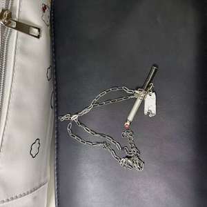 Collier pendentif cigarette brûlée en céramique, bijou artistique avec flamme incandescente, chaîne audacieuse pour un style <span class=keywords><strong>rebelle</strong></span> - Product Image 6