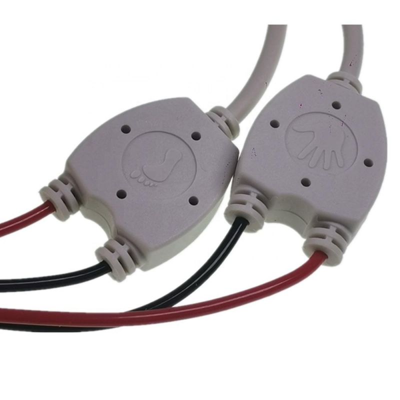 PVC material waterproof IP67 customized strain relief molded cable application for GPS control box