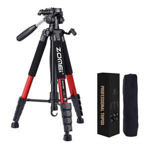 Trépied portable en alliage d'aluminium Zomei de 187 cm/73,6 pouces de hauteur pour <span class=keywords><strong>appareil</strong></span> <span class=keywords><strong>photo</strong></span> reflex numérique Canon Nikon, support de téléphone pour photographie panoramique à 360 degrés - Product Image 4