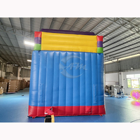 AM Combo Toboggan Gonflable Sec à Double Voie avec Souffleur, en PVC, pour Location de Fêtes, Inclut des Kits de Réparation, Double Couture Quadruple