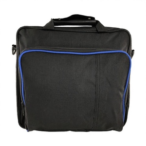 Bolsa de accesorios para consola PS4/PS4 Slim/PS4 Pro, duradera, portátil, clásica, de gran capacidad, con cremallera de nailon, asa y correa para el hombro - Product Image 2
