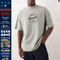 Camiseta de Golf Personalizada con Estampado Sencillo, 250 g/m², Cuello Redondo, para Hombre, 100% Algodón, Talla Grande, Manga Corta, Deportiva
