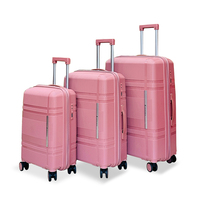 Marksman 2025 fábrica de moda al por mayor gran oferta de equipaje de viaje PP proveedor de maletas con ruedas personalizadas