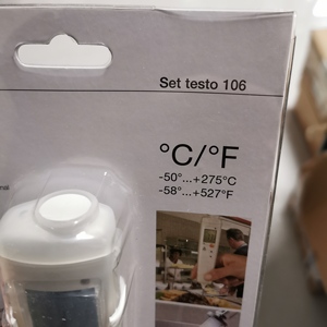 ชุดเทอร์โมมิเตอร์วัดอุณหภูมิอาหาร Testo 106 ของแท้ใหม่ ขายดี มีจำหน่ายจำนวนมาก - Product Image 5