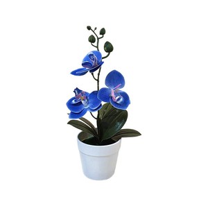 Orquídea Phalaenopsis Artificial Paulon, Bonsái de 26 cm de Altura, Planta Decorativa de Interior en Maceta, Flor Artificial en Maceta - Product Image 5