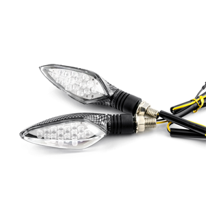 12V Universal Street Motorcycle Dirt Bike Led Clignotant Indicateur Lumineux - Product Image 4
