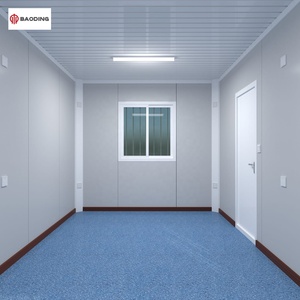 Nhà máy tùy chỉnh có thể gập lại nhiều lớp container mở rộng nhà cho phòng khách trường làm bánh sandwich panel thép xuất khẩu - Product Image 5