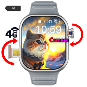 שעון חכם 1.97 אינץ' HD עם מסך מגע, מערכת הפעלה אנדרואיד, GPS, <span class=keywords><strong>WiFi</strong></span>, מד דופק, עמידות למים בתקן IP68, תזכורת קיבלה, שעון ספורט יוניסקס, מבצע חם MEA - Product Image 1