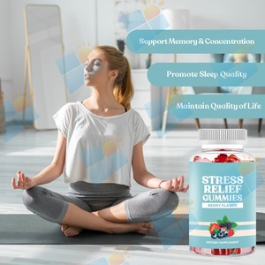 Gummies anti-stress SUNI OEM/ODM en marque privée, favorisant la relaxation, extrait de safran, améliorant le sommeil - Product Image 4