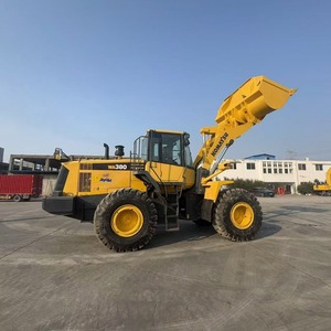 Komatsu WA380-6 chargeuse sur pneus d'occasion Original 4 tonnes charge nominale fonctionnement stable roulement du moteur boîte de vitesses vente à bas prix - Product Image 4