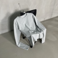Camisa de Manga Larga de Alta Calidad para Hombre, con Puño en los Dedos, Estilo Casual Diario, Unisex, de Lujo