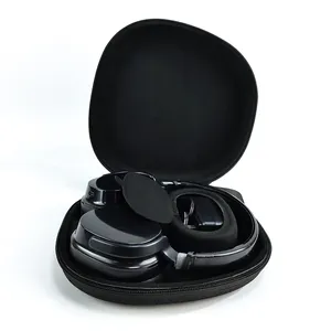Custom Protective Bag Portable Travel Shockproof Earphone Bag Storage EVA Wireless Headphone Case