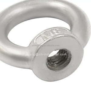 Écrous à œil robustes 5/16'' en acier inoxydable 304, écrou fileté M8 métrique, écrou de levage en forme <span class=keywords><strong>d</strong></span>'<span class=keywords><strong>anneau</strong></span> - Product Image 6