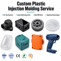 Moldeo por Inyección de Plástico Personalizado, Piezas de Plástico Resistentes al Calor de PC y Nylon, Servicio de Moldeo por Inyección, Carcasa para Dispositivos Electrónicos