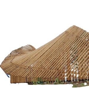 Bamboo Arches Pergolas Gallery Modern Eco Friendly Decorative Structure For Outdoor Landscape Design ZJ 01 - Product Image 5