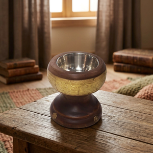 Quemador de Incienso de Madera de Acacia Natural Ecológico Premium, Elegante, Hecho a Mano, Moderno, con Aroma a Flor de Azahar - Product Image 1