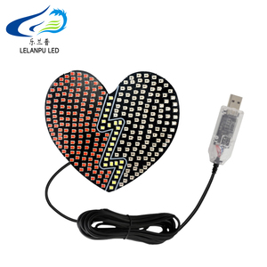 LELANPU Luces Decorativas para <span class=keywords><strong>Taxi</strong></span>, Camión, Luces Halo Demon, RGB, Decoración para Ventana, Proyector para Auto, Accesorios para Coche, Luz LED Decorativa - Product Image 1