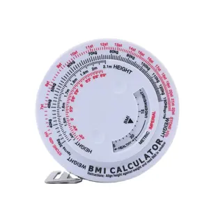 Measuring tools health care BMI body measuring tape with Calculator For Health