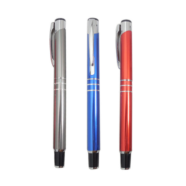 Wholesale Promotional Best Selling Classic Aluminium Fountain Pen 0.5mm Medium Nib Set Packaging for Writing Students Finance