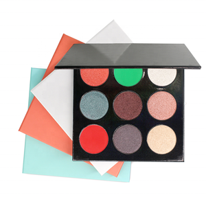 Caja de embalaje de paleta de <span class=keywords><strong>sombras</strong></span> de ojos colorida personalizada OEM con acabado metálico para productos de sombra de ojos - Product Image 5