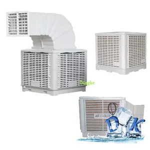 Ventilador enfriador de aire evaporativo de techo de aire de nuevo diseño de alta calidad ventiladores de escape industriales almohadilla de refrigeración enfriador de aire de agua