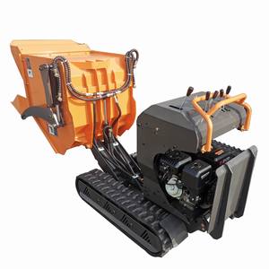 Trung Quốc CP Nhà Sản Xuất Vườn Trang Trại Tự Tải Crawler Transporter Mini <span class=keywords><strong>Loader</strong></span> Dumper Xe Tải Để Bán - Product Image 5