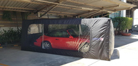 Abri de voiture pliable Simple, manuel, facile à assembler, port portable