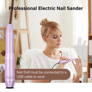 Lima Eléctrica de Uñas de Alta Potencia, Herramienta Portátil para Remover Esmalte en Gel, Fresadora para Manicura - Product Image 2