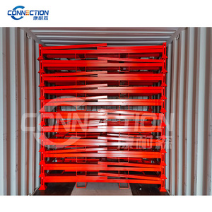 صناعة مستودع الإطارات الاحترافي مسحوق فولاذ قابل للتكديس والتخزين شبه رفوف - Product Image 6