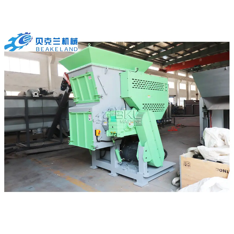 YPS850 Single Sahft Plastic Waste Recycling Machine Shredder