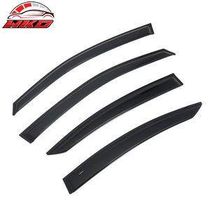 Viseras deflectores de ventana de acrílico ahumado para Subaru Legacy Sedan 15-19, juego de 4 piezas - Product Image 2