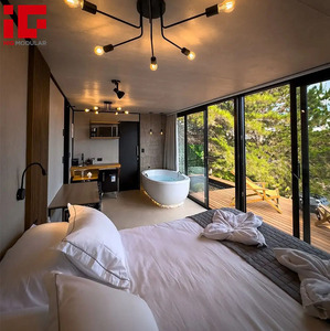 Fabbrica prefabbricata Casa modulare rimovibile Flat Pack Container minuscole case cabina per ufficio pod Kit case case Cottage pronto per la spedizione - Product Image 6