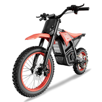 Vélo électrique tout-terrain pour adultes de haute qualité à prix abordable, charge maximale de 330 lb, cadre en acier allié, étanche IPX6, entrepôt américain