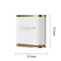 Diffuseur de parfum SCENTA en gros pour la maison et l'hôtel, rafraîchisseur d'air, trois pompes à air, pulvérisation d'huiles essentielles, diffuseurs d'arômes électriques
