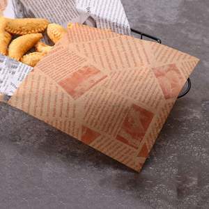 Customized Size Food Safe Grade Burger <b>Greaseproof</b> Wrapping <b>Paper</b> Craft <b>Paper</b> for Pizza Snack Jelly Lollipop Wax Coated - Product Image 4