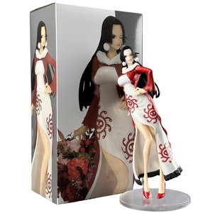 Grande Figurine PVC <span class=keywords><strong>Boa</strong></span> <span class=keywords><strong>Hancock</strong></span> Anime Style Cheongsam, Modèle de Collection, Boîte Colorée, Décoration pour Fans - Product Image 1