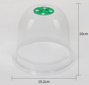 Cúpula Transparente Alta para Plantas con Ventilación Ajustable, Cubierta Protectora Grande para Plántulas <span class=keywords><strong>de</strong></span> Vegetales, Frutas y Flores - Product Image 3