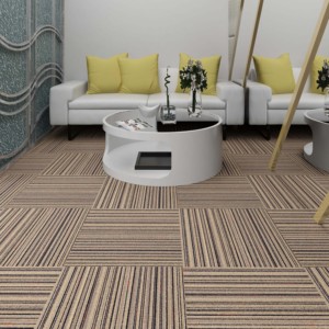 พรมสํานักงานเชิงพาณิชย์ไนลอนหรูหรา PVC ขายส่งกระเบื้องพรมที่ทันสมัยพรมเชิงพาณิชย์สแควร์ - Product Image 2