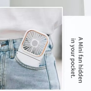 Ventilateur portable rechargeable 3000 mAh pliable à suspendre au cou, ventilateur de refroidissement portatif - Product Image 5