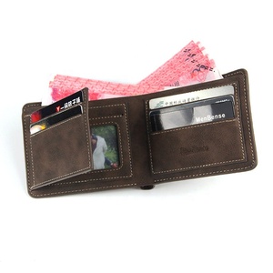 Nouveau <span class=keywords><strong>portefeuille</strong></span> décontracté pour homme, <span class=keywords><strong>portefeuille</strong></span> à trois volets, porte-monnaie, grande capacité, porte-cartes multiples, <span class=keywords><strong>portefeuille</strong></span> court - Product Image 3